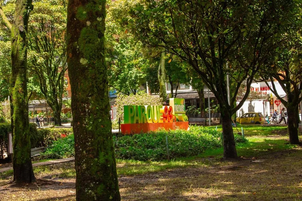 Апартаменты Parque 93 Ideal Apartmento Богота
